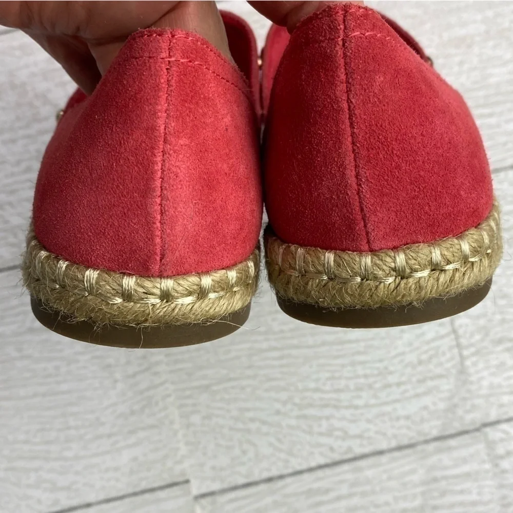 Anne Klein Kaily red Espadrille flat slip on size 6.5
